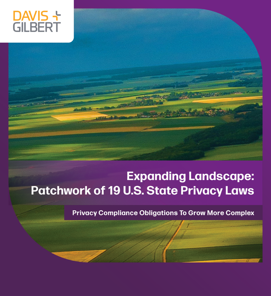 Section Title Image: Expanding-Landscape: Patchwork of 19 U.S. State Privacy Laws